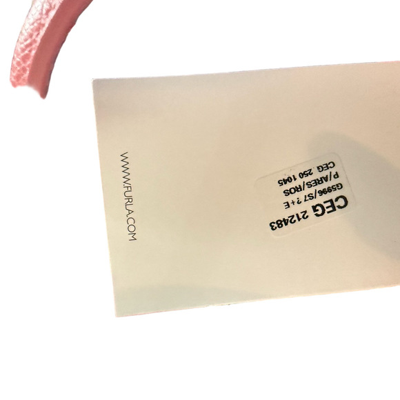 Furla Vibrant Pink Satchel with Gold Details - Picture 7 of 10